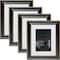 4 Pack Craig Frames Victoria Black & Gold Picture Frame with Mat